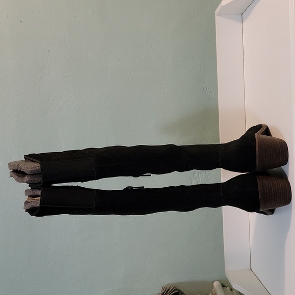 Lucky Brand Kaeliya Leather Knee High Boots - Picture 3 of 7